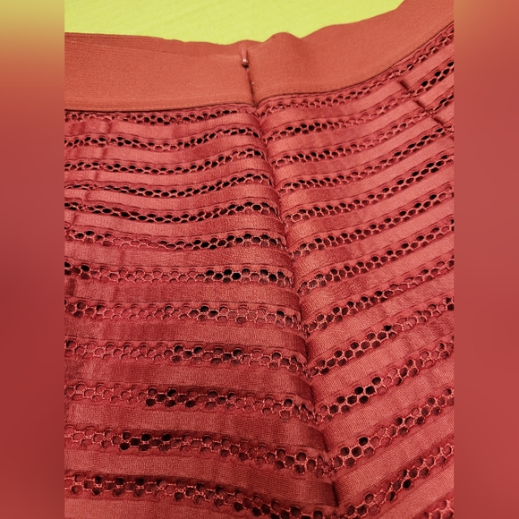 H&M Sz Sm Skirt 2 layers red - Picture 8 of 9